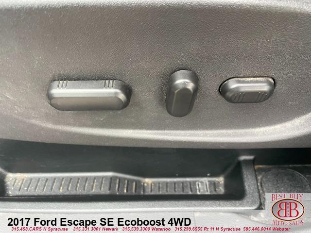 used 2017 Ford Escape car, priced at $9,995