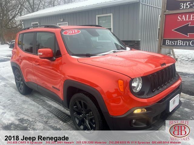 used 2018 Jeep Renegade car, priced at $15,995