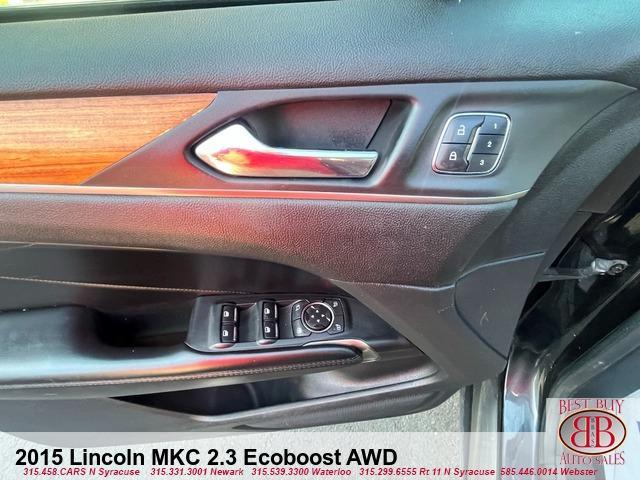 used 2015 Lincoln MKC car, priced at $13,995