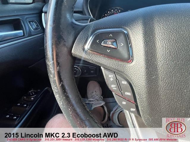 used 2015 Lincoln MKC car, priced at $13,995