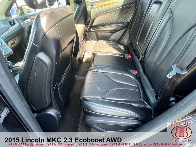 used 2015 Lincoln MKC car, priced at $13,995