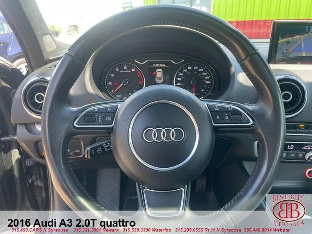 used 2016 Audi A3 car, priced at $15,995