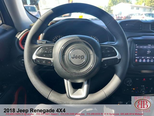 used 2018 Jeep Renegade car, priced at $10,995