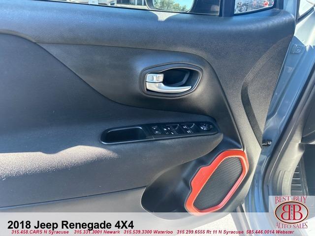 used 2018 Jeep Renegade car, priced at $10,995