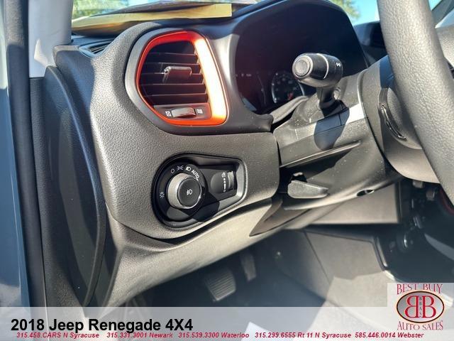 used 2018 Jeep Renegade car, priced at $10,995