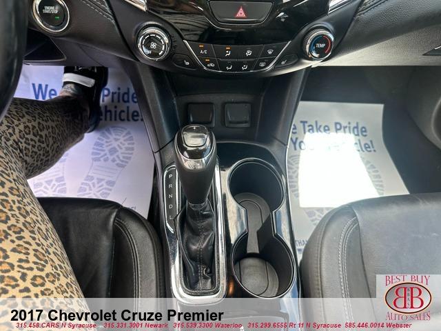 used 2017 Chevrolet Cruze car, priced at $8,995