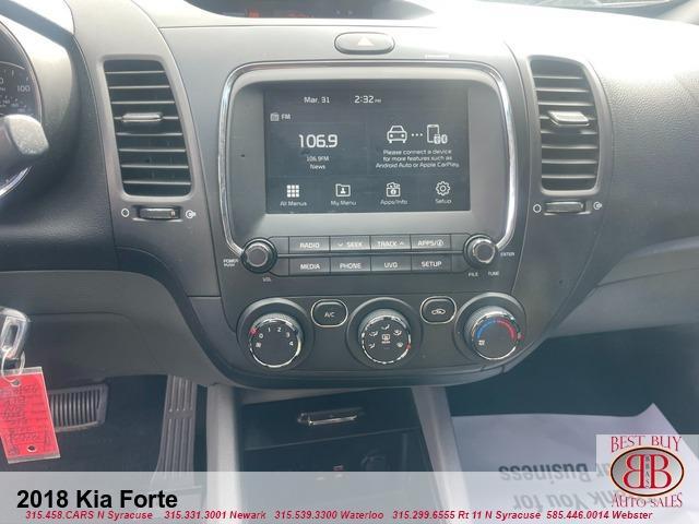 used 2018 Kia Forte car, priced at $12,995