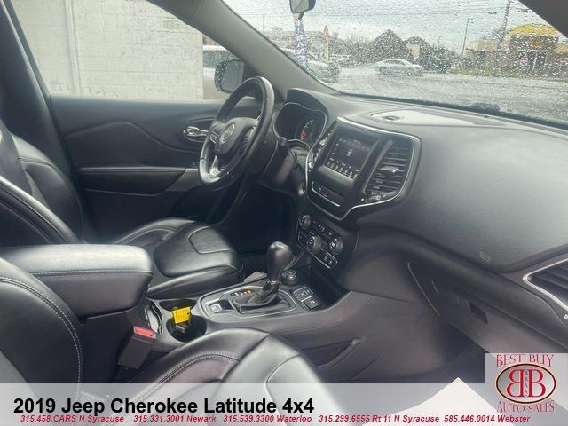 used 2019 Jeep Cherokee car, priced at $16,995