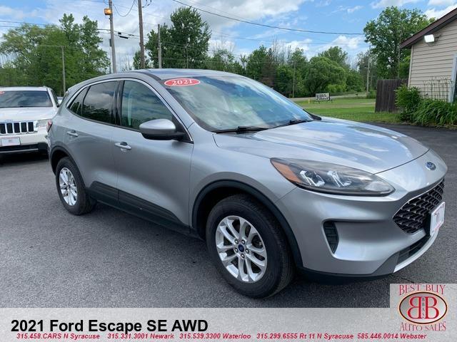 used 2021 Ford Escape car, priced at $13,995