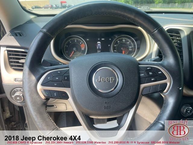 used 2018 Jeep Cherokee car, priced at $13,995