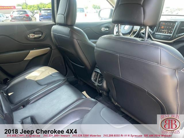 used 2018 Jeep Cherokee car, priced at $13,995