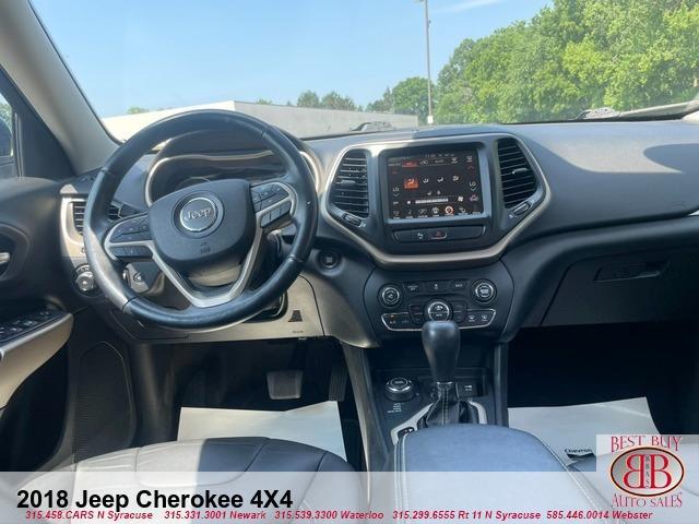 used 2018 Jeep Cherokee car, priced at $13,995