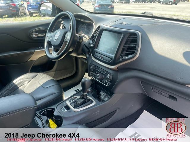 used 2018 Jeep Cherokee car, priced at $13,995