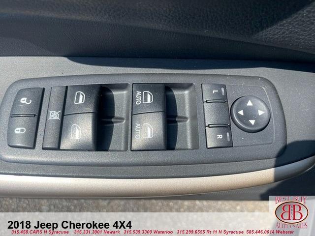 used 2018 Jeep Cherokee car, priced at $13,995
