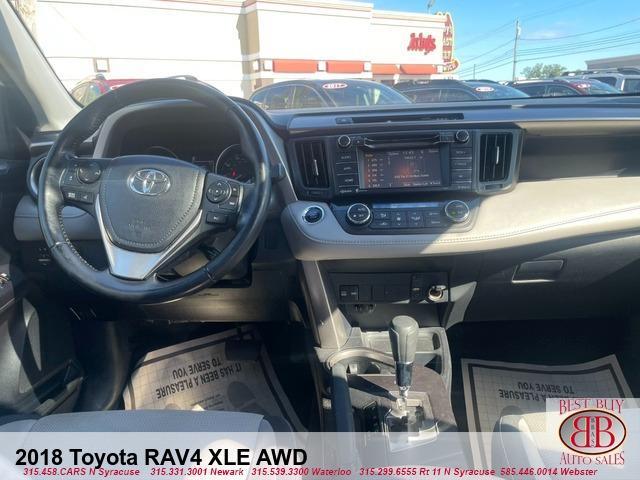 used 2018 Toyota RAV4 car, priced at $19,995