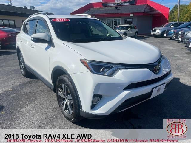 used 2018 Toyota RAV4 car, priced at $19,995