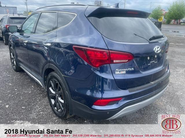 used 2018 Hyundai Santa Fe Sport car, priced at $14,995
