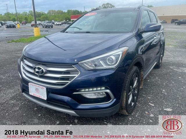 used 2018 Hyundai Santa Fe Sport car, priced at $14,995