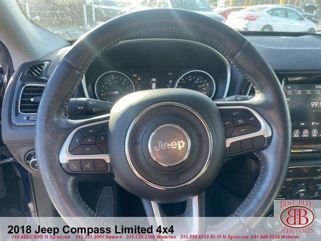 used 2018 Jeep Compass car, priced at $15,995