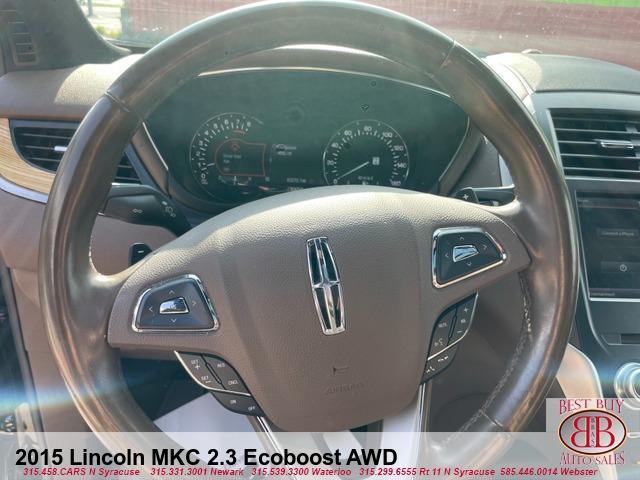 used 2015 Lincoln MKC car, priced at $15,995