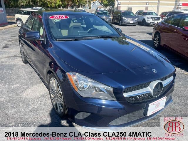 used 2018 Mercedes-Benz CLA 250 car, priced at $15,995