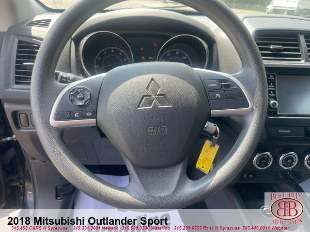 used 2018 Mitsubishi Outlander Sport car, priced at $8,995