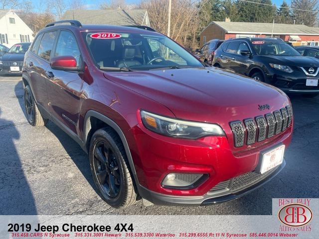 used 2019 Jeep Cherokee car, priced at $15,995