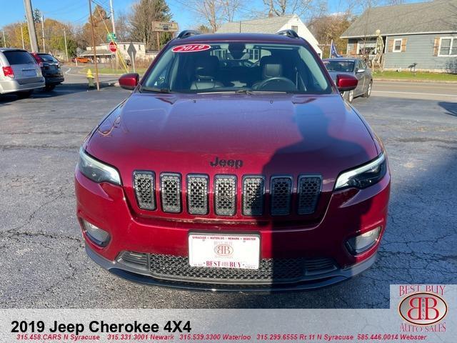 used 2019 Jeep Cherokee car, priced at $15,995