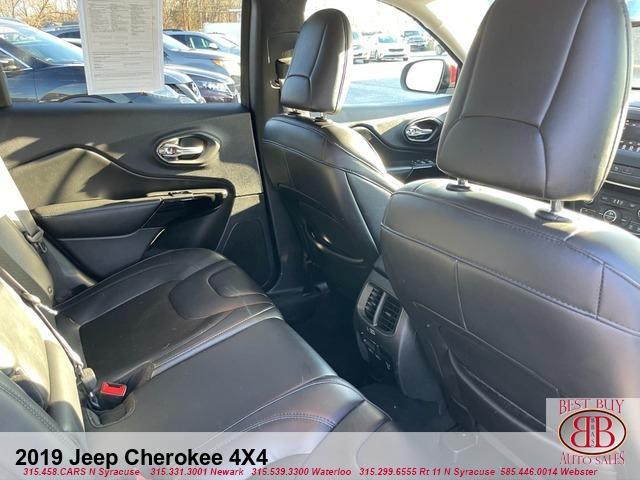 used 2019 Jeep Cherokee car, priced at $15,995