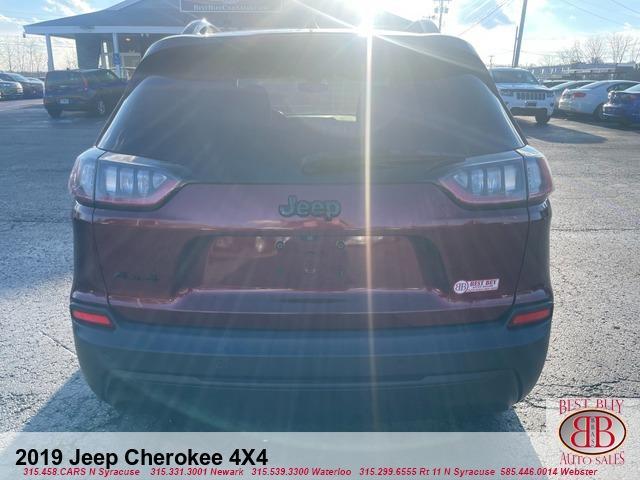 used 2019 Jeep Cherokee car, priced at $15,995