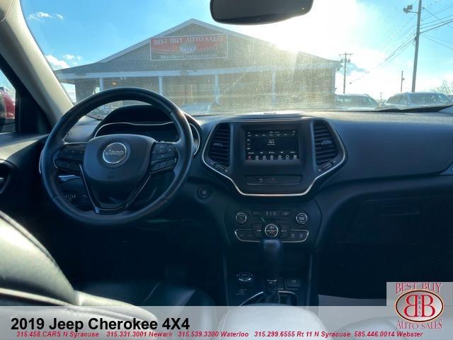 used 2019 Jeep Cherokee car, priced at $15,995