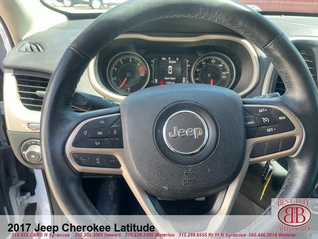 used 2017 Jeep Cherokee car, priced at $11,995