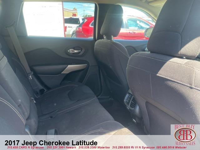 used 2017 Jeep Cherokee car, priced at $11,995