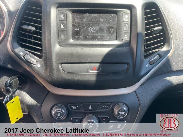 used 2017 Jeep Cherokee car, priced at $11,995