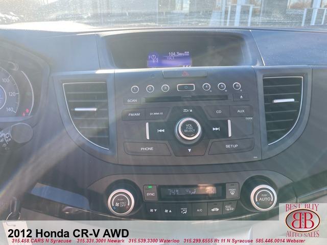 used 2012 Honda CR-V car, priced at $13,995