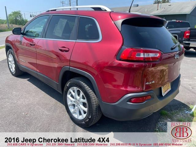 used 2016 Jeep Cherokee car, priced at $9,995