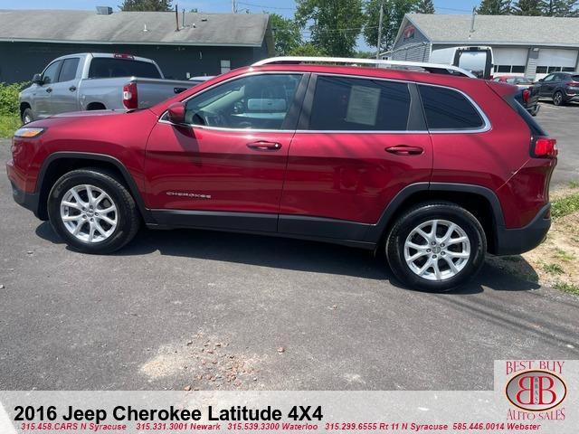 used 2016 Jeep Cherokee car, priced at $9,995