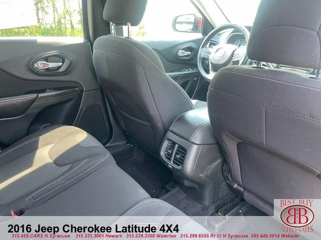 used 2016 Jeep Cherokee car, priced at $9,995