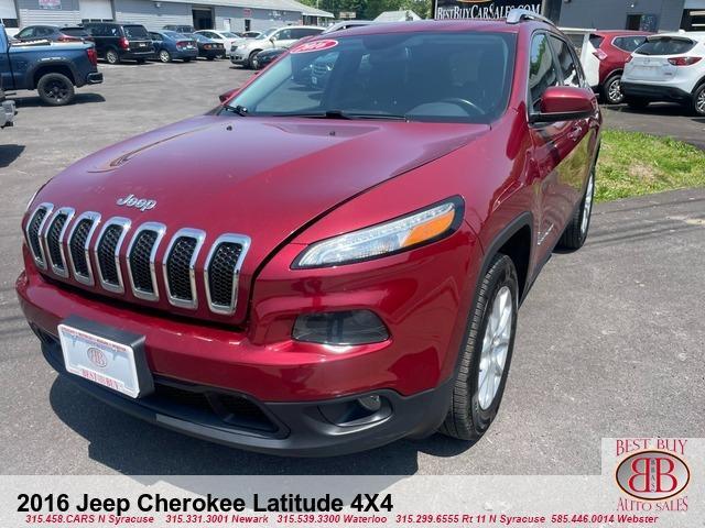 used 2016 Jeep Cherokee car, priced at $9,995