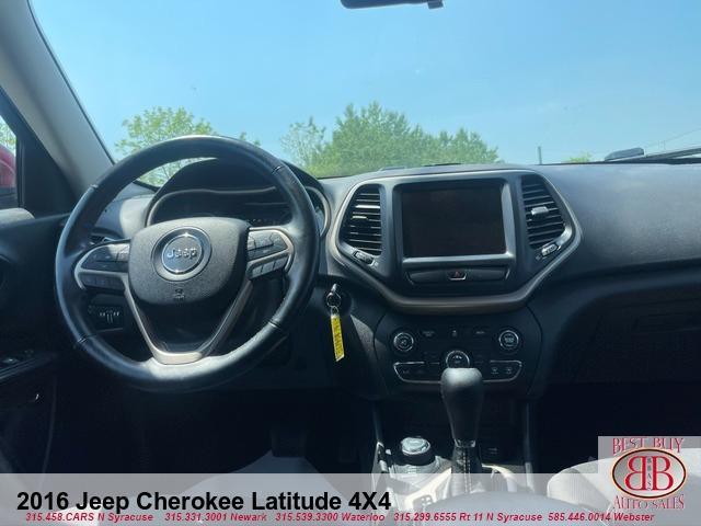 used 2016 Jeep Cherokee car, priced at $9,995