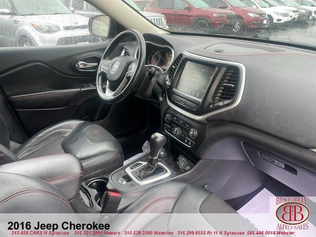 used 2016 Jeep Cherokee car, priced at $14,995