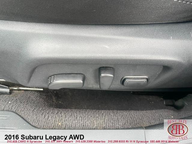 used 2016 Subaru Legacy car, priced at $14,995
