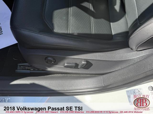 used 2018 Volkswagen Passat car, priced at $11,995