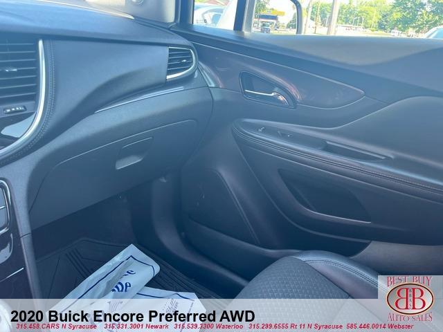 used 2020 Buick Encore car, priced at $17,995