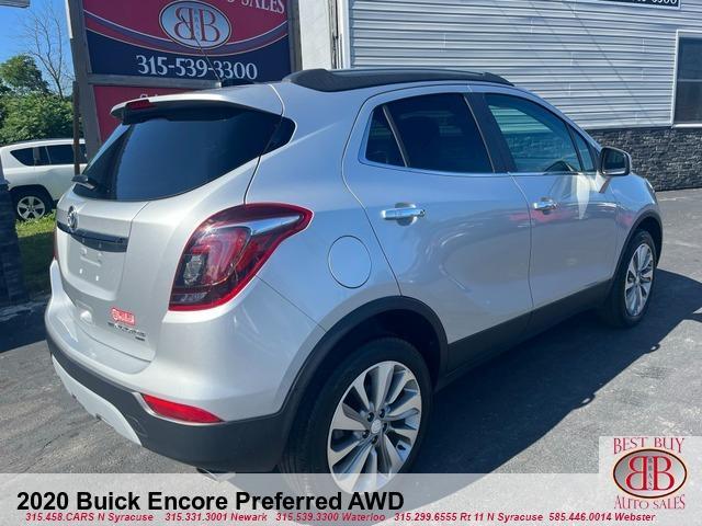 used 2020 Buick Encore car, priced at $17,995