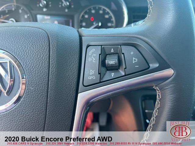 used 2020 Buick Encore car, priced at $17,995