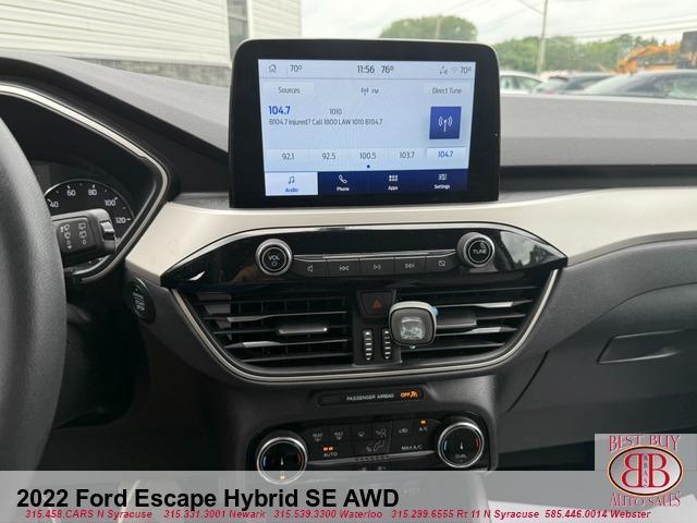 used 2022 Ford Escape car, priced at $19,995