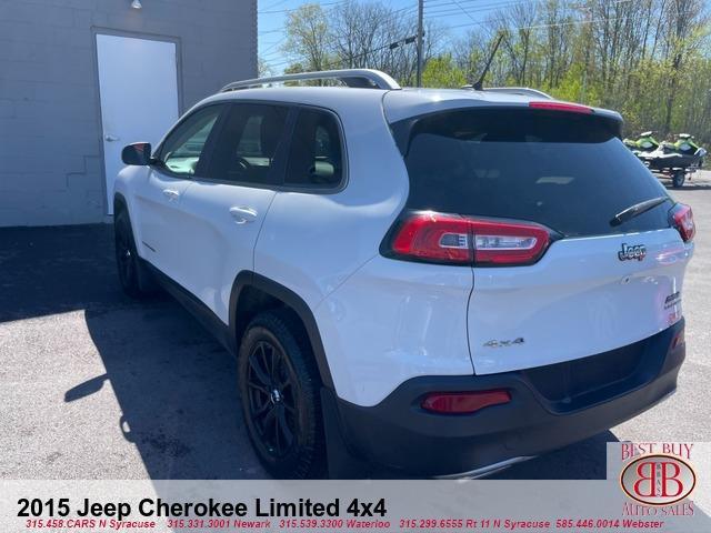 used 2015 Jeep Cherokee car, priced at $12,995