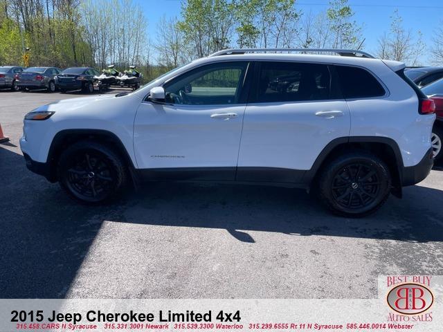 used 2015 Jeep Cherokee car, priced at $12,995
