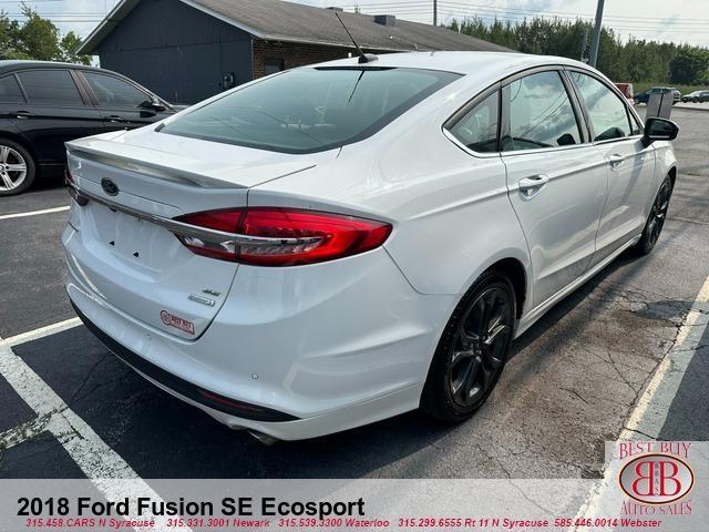 used 2018 Ford Fusion car, priced at $10,995